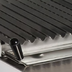 Grill cu rocă vulcanică pe gaz, 80x27 cm, Casta - Img 10