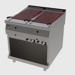 Grill dublu cu rocă vulcanică pe gaz, Jemi - Img 2