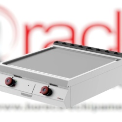 Grill dublu electric cu placă netedă model de banc, Desco Italia