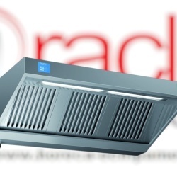 Hotă de perete Snack cu motor, 2800x900 mm