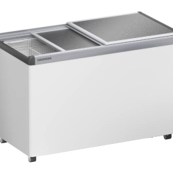 Ladă de congelare înghețată, cu capac glisant din aluminiu, 318 litri, Alb, Liebherr - Img 5
