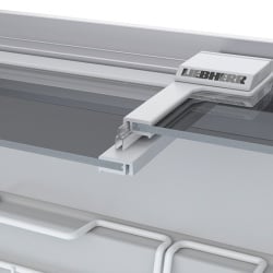Ladă de congelare înghețată, cu capac glisant din sticlă, 457 litri, Alb, Liebherr - Img 6
