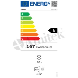 Ladă de congelare profesională 93 L, Amitek - Img 2
