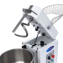 Malaxor Aluat 20 L - 12 kg Aluat, 2 viteze, bol detașabil, Alb, Maxima - Img 2