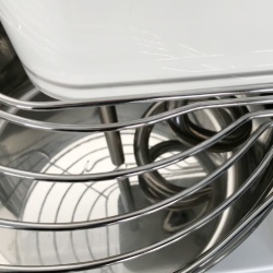 Malaxor cu spirală și invertor, cuvă și cap fixe 22 L, 16 kg - Img 4
