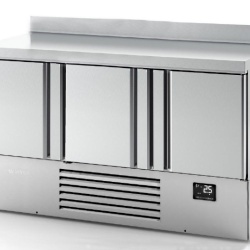 Masă frigorifică pentru pizza/salate 1460x700x895 mm, 355L, Infrico Spania - Img 8