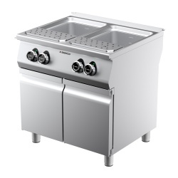 Mașină de fiert paste dublă electrică 27+27 Litri, Desco Italia - Img 7
