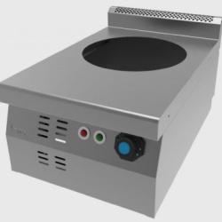 Mașină de gătit electrică cu inducție Wok, Jemi - Img 2