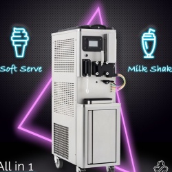 Mașină de înghețată soft și milkshake EFE2800S - Img 2