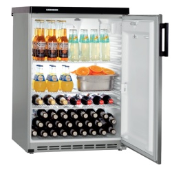 Mini frigider, răcire dinamică, 160 litri, Argintiu, Liebherr - Img 6