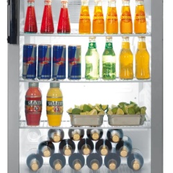 Mini frigider răcire statică, minibar 42 litri, Argintiu, Liebherr - Img 5
