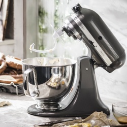 Mixer planetar Artisan KitchenAid, 4.8 Litri, roșu - Img 3