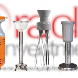 Mixer profesional vertical cu tijă 160 mm, tel și pasator Dynamix® Trio 160