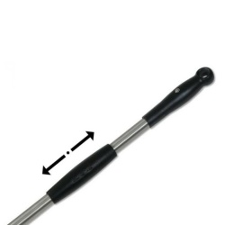 Paletă de pizza rotundă din inox, 23 cm - Img 4