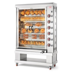 Rotisor electric, 6 țepușe, 36 pui CB Italia - Img 2