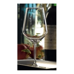 Set 6 pahare de sticlă pentru Vin 420 ml, Carre - Img 3