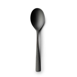 Set de 12 lingurițe desert negre mat, MERCURY MATT BLACK - Img 4