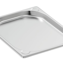 Tavă de inox (suprafață mată) GN1/2 h 20 mm - Img 3