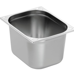 Tavă de inox (suprafață mată) GN1/2 h 200 mm - Img 3