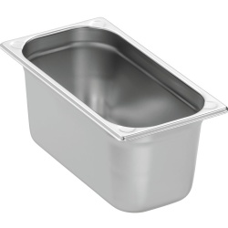 Tavă de inox (suprafață mată) GN1/3 h 150 mm - Img 3