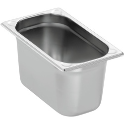 Tavă de inox (suprafață mată) GN1/4 h 150 mm - Img 4