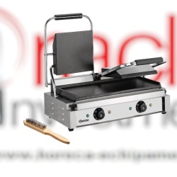 Toaster dublu cu mecanism prin apăsare pe plăci netede