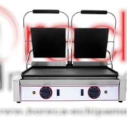 Toaster dublu profesional cu mecanism prin apăsare pe plăci netede, Beckers