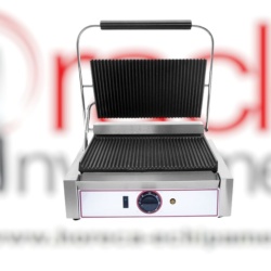 Toaster profesional cu mecanism prin apăsare pe plăci striate, 430x310 mm Beckers