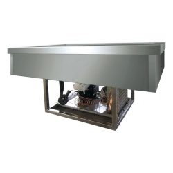 Unitate frigorifică incastrabilă 4xGN1/1, temperatură negativă - Img 4