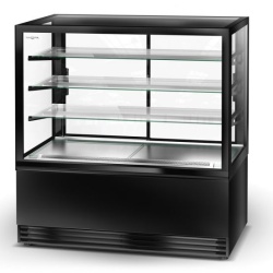 Vitrină frigorifică pentru cofetărie, patiserie 1370x795x1460 mm - Img 2