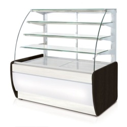 Vitrină frigorifică pentru cofetărie, patiserie 1390x890 mm - Img 5