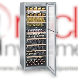 Vitrină frigorifică pentru vin 211 sticle, 2 zone de temperatură, WTes 5972 Vinidor Liebherr