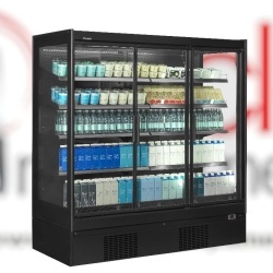 Vitrină frigorifică Supermarket 1160 Litri cu ușă de sticlă, Tefcold