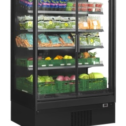 Vitrină frigorifică Supermarket 770 Litri cu ușă de sticlă, Tefcold - Img 6