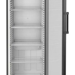 Vitrină frigorifică verticală, răcire dinamică, 422 litri, Neagră Premium, Liebherr - Img 2