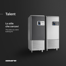 Abatitor / dospitor multifuncțional / Gătire slow cook 12 tăvi, Talent, Samaref Italia - Img 3