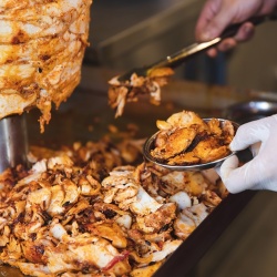 Aparat de shaorma și kebab electric, 2 arzătoare, 20 kg carne, Maxima - Img 6