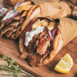 Aparat kebab gyros shaorma pe gaz 3 arzătoare - Img 3