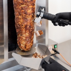 Aparat Kebab pe gaz cu 3 arzătoare, 20 kg, CB Italia - Img 5