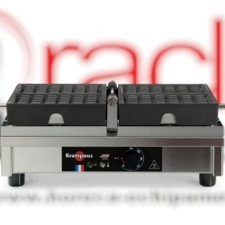 Aparat profesional de vafe 4×6 Bruxelles, 44x26x22h cm