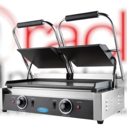 Contact grill neted dublu, 220×235 mm