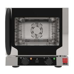 Cuptor electric cu convecție 4 tăvi GN1/2 electromecanic, Eka Italia - Img 3