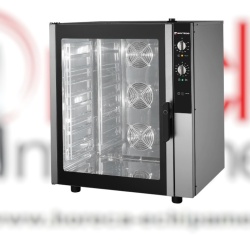 Cuptor electric cu convecție, electromecanic, 10 tăvi 600x400mm, Verso Basic Inoxtrend