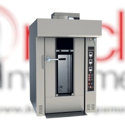 Cuptor electric rotativ pentru panificație, 12 tăvi 500x700 mm