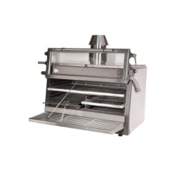 Cuptor pentru Steak pe cărbuni, deschidere verticală, Pira 120 Silver ED - Img 2
