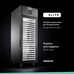 Dulap Frigorific / Congelare pentru patiserie, 20 tăvi 600x400 mm, Elite Samaref - Img 3