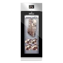 Dulap frigorific cu ușă din sticlă pentru maturare carne, 150 kg, STG MEAT 700 GLASS - Img 2