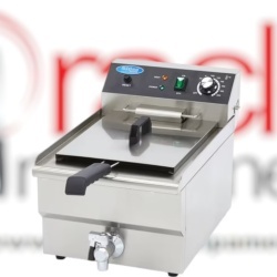 Friteuză electrică 16 Litri, cu robinet