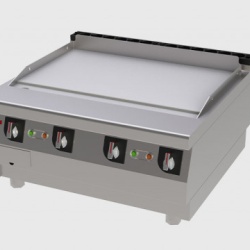 Fry top electric cu suprafata neteda