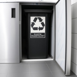 Goș de gunoi reciclare refrigerant, inox 1000 Litri - Img 4